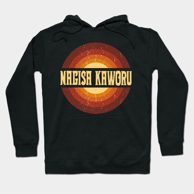 Vintage Proud Name Kaworu Anime Gifts Circle Hoodie by Amir Dorsman Tribal